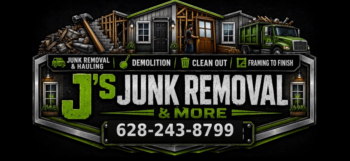 Jay's Junk Removal & More — Marin County logo